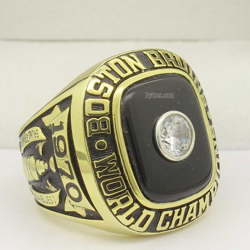 Bruins 1970 Stanley Cup Champs Ring Top Puck | Boston ProShop