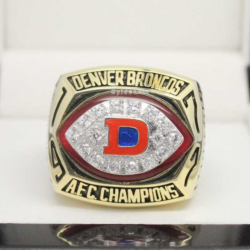 1977 Denver Broncos afc Championship Ring