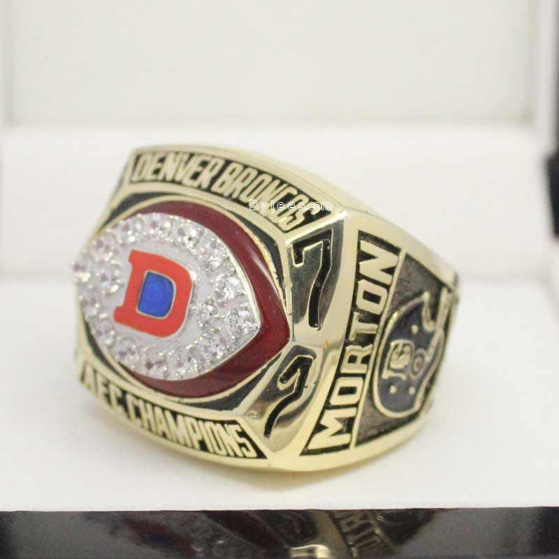Denver Broncos Championship Ring 1977