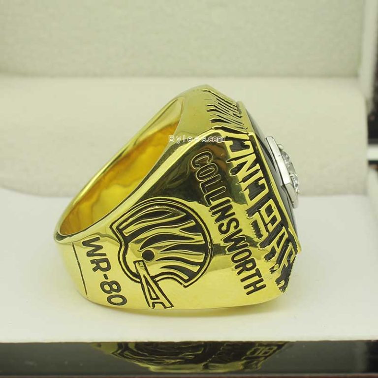 1981 Cincinnati Bengals American Football Championship Ring Best
