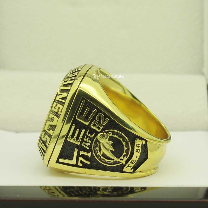 1982 afc Miami Dolphins Championship ring