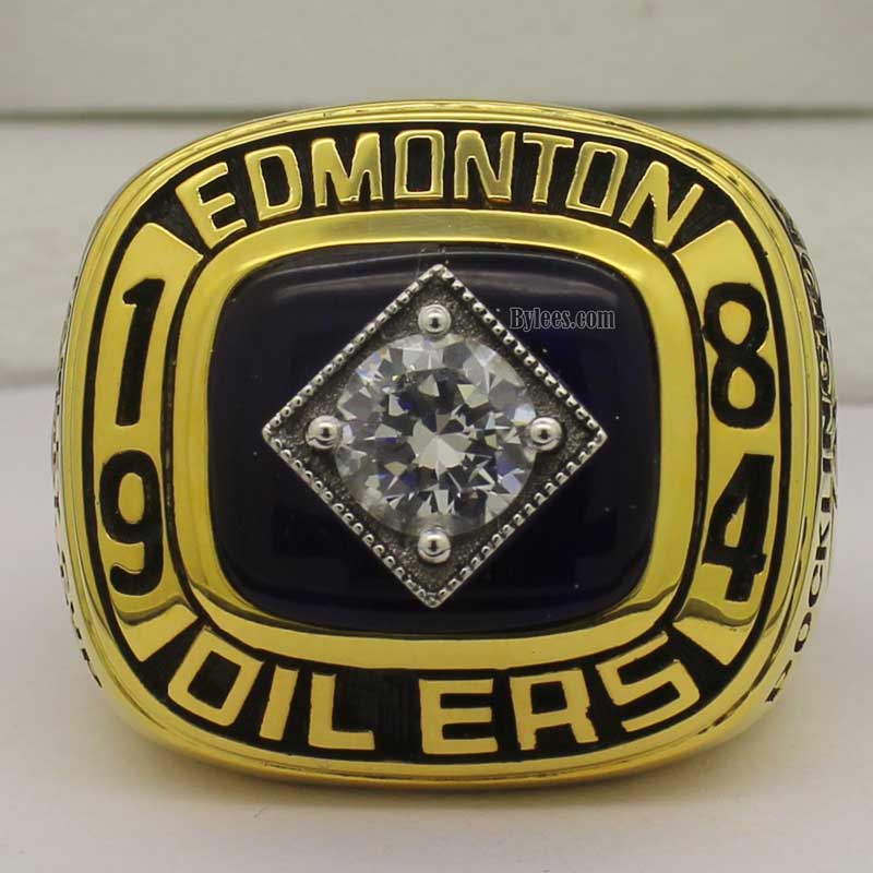 NHL 1990 Edmonton Oilers Stanley Cup Championship Replica Ring