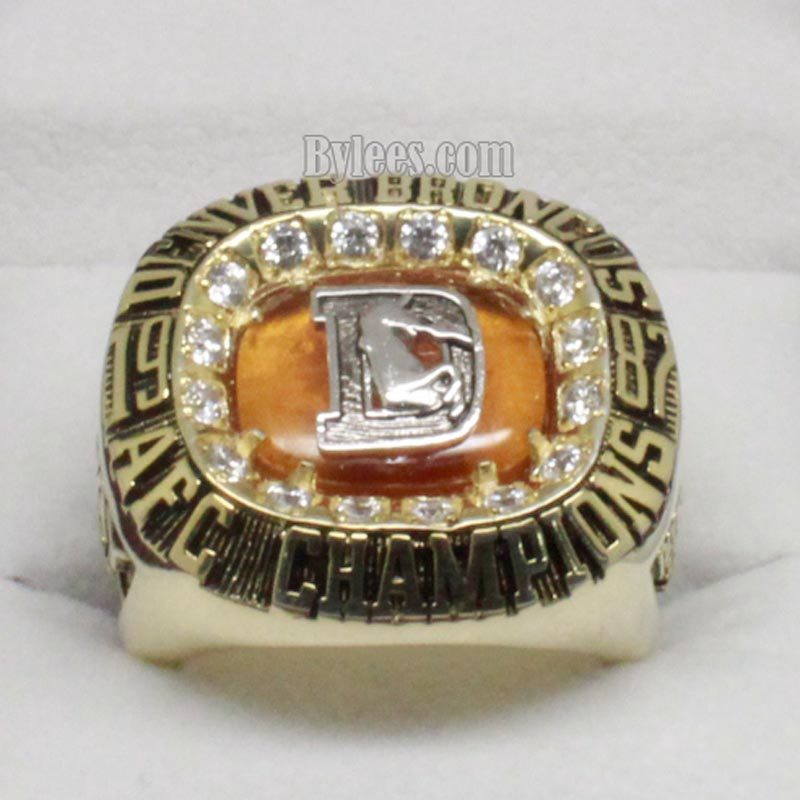 Broncos 1987 Championship Ring