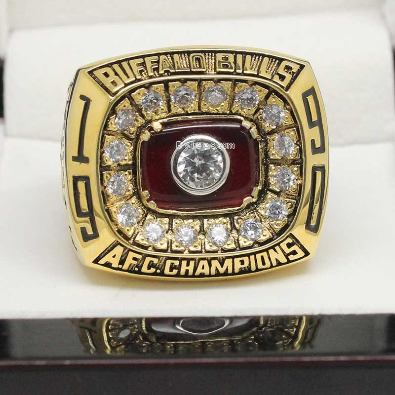 1990 Buffalo Bills Championship Ring