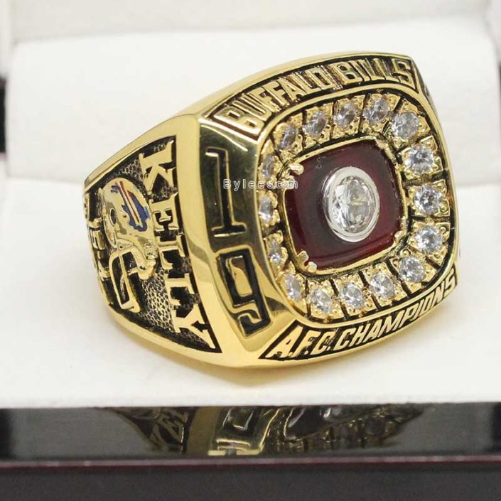1990 Buffalo Bills American Football Championship Ring – Best ...