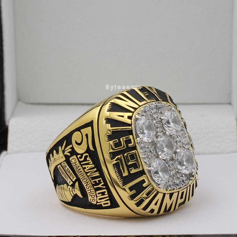 NHL 1990 Edmonton Oilers Stanley Cup Championship Replica Ring