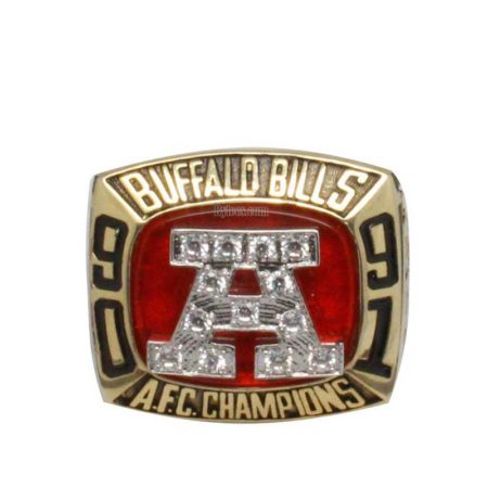 1991 Buffalo Bills American Football Championship Ring