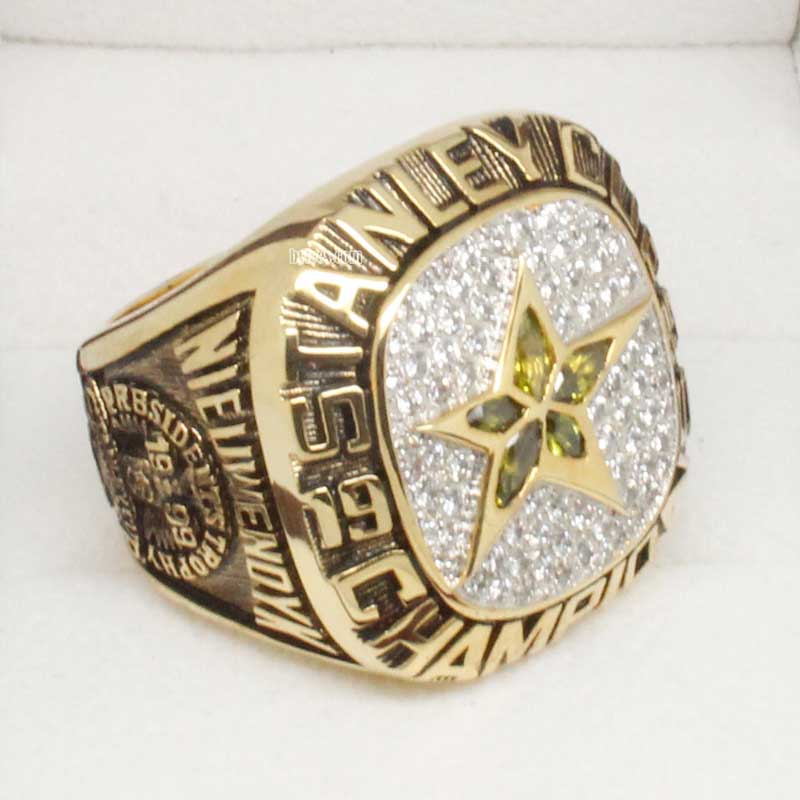 NHL 1999 Dallas Stars Stanley Cup Championship Replica Ring