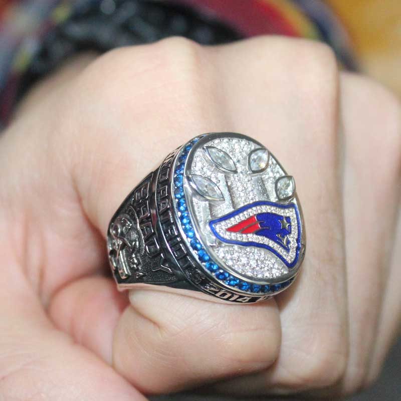 New England Patriots 2014 super bowl fan rings