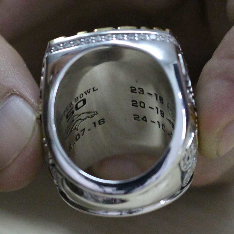 2015 Broncos super bowl Ring