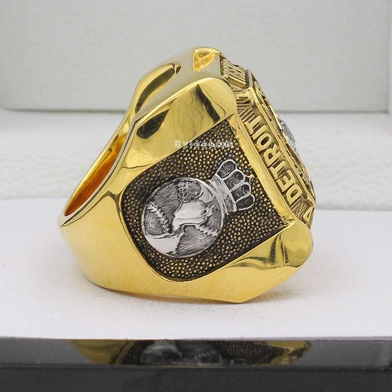 Detroit Tigers Classic Silvertone MLB Ring