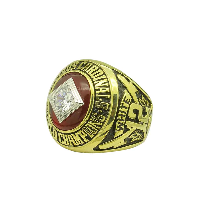 St Louis Cardinals 1964 World Series Champions Replica Ring Busch SGA