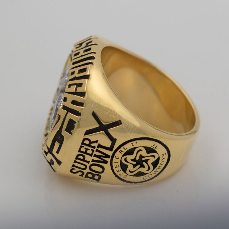Pittsburgh Steelers super bowl X ring