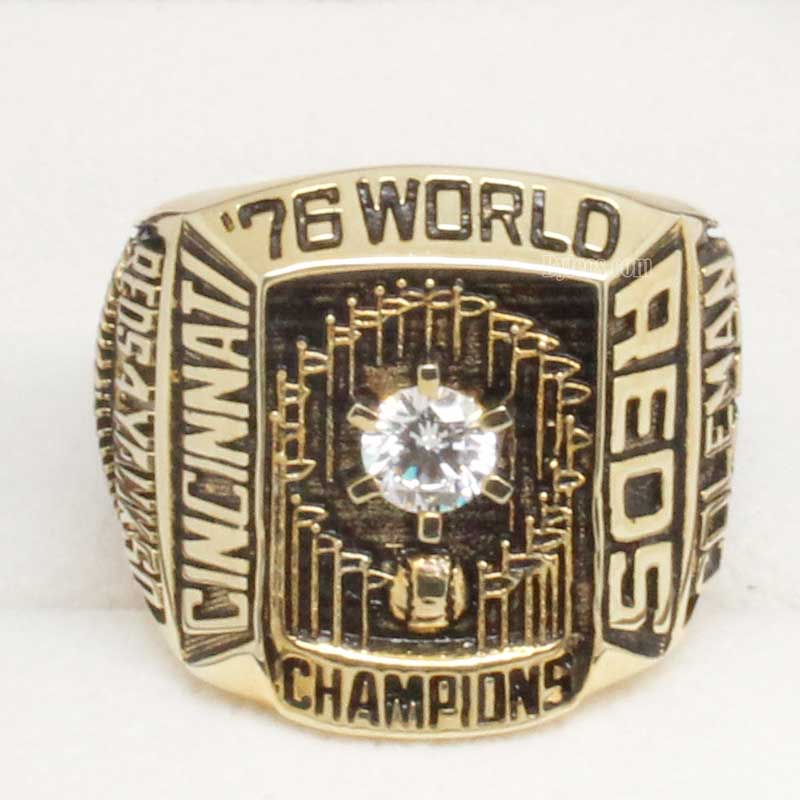 Cincinnati Reds 1975, 1976 & 1990 MLB World Series Championship Ring Set Replica - No - 13