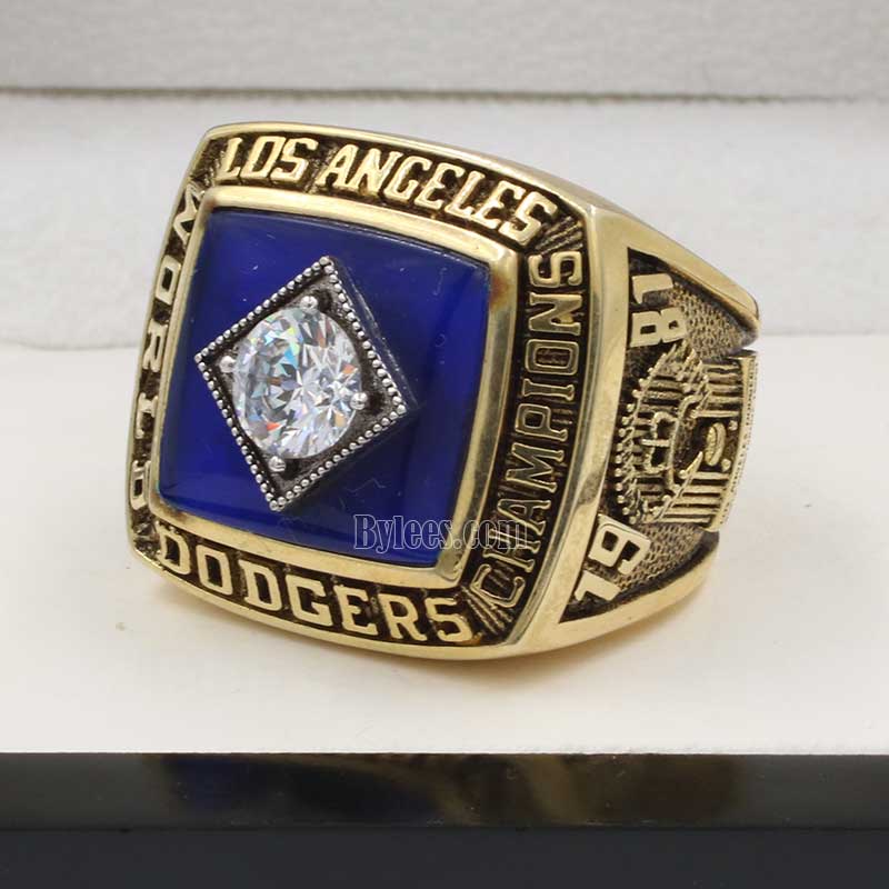 1981 Los Angeles Dodgers World Series Championship Ring – Best Championship  Rings