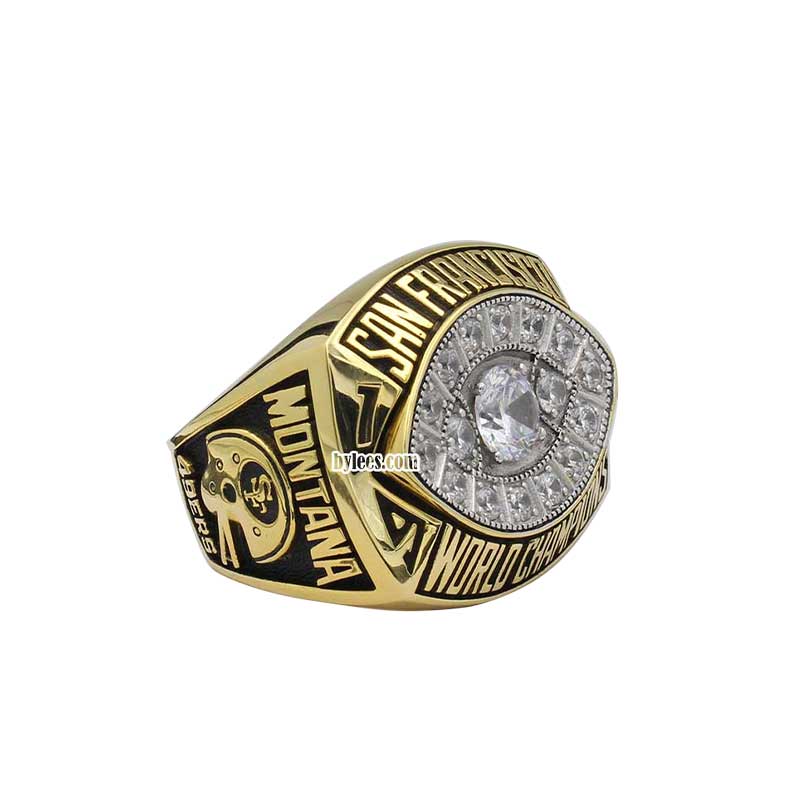 1984 San Francisco 49ers Super Bowl XIX Champions 10K Gold Ring!