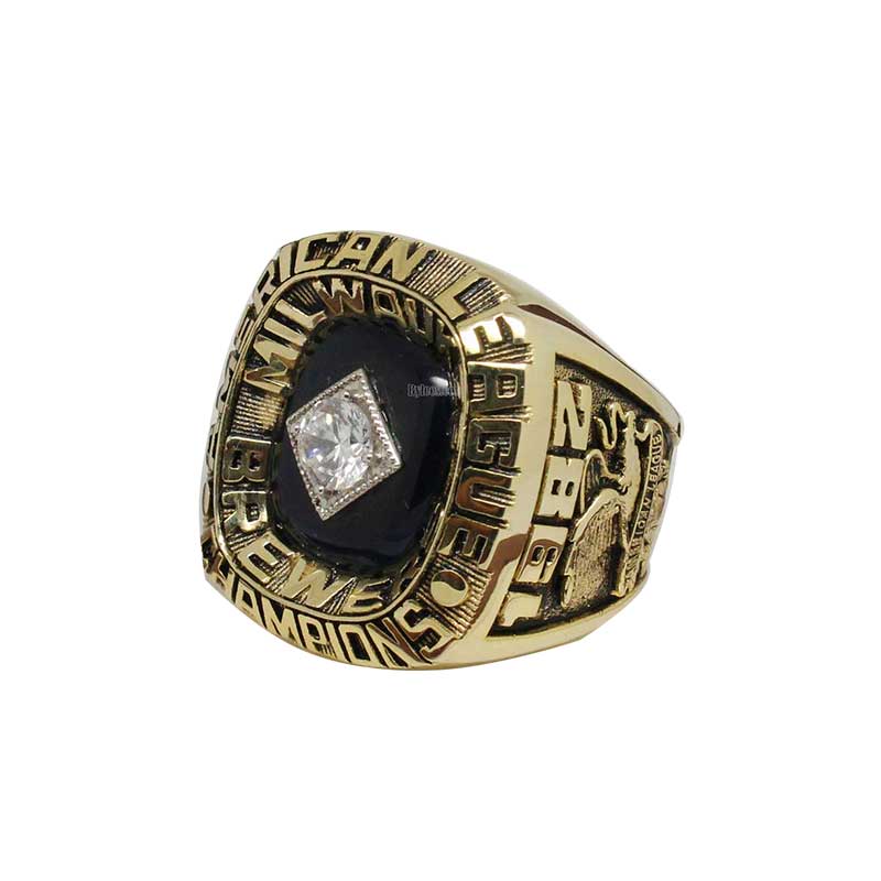 1982 Milwaukee Brewers American League Championship Ring – Best ...