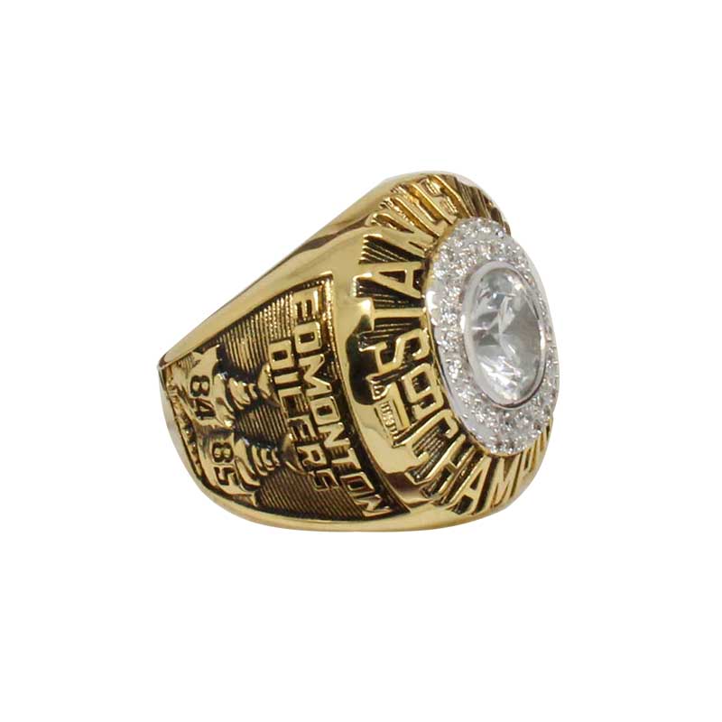 1985 Edmonton Oilers Stanley Cup Championship Ring – Best Championship ...