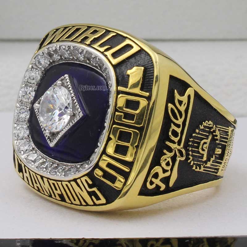 Kansas City Royals 1985, 2015 World Series & 2014 American League Championship Ring Set - No - 13