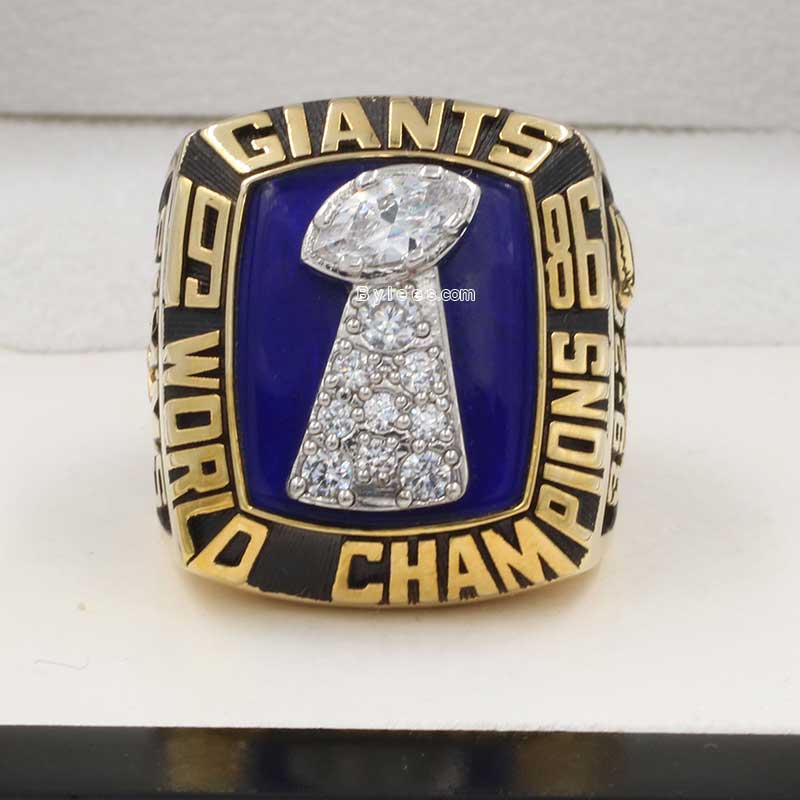 strand Vegen Assert 1986 Super Bowl XXI New York giants Championship Ring – Best Championship  Rings|Championship Rings Designer