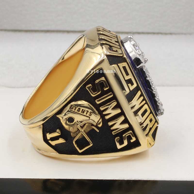 1986 Super Bowl XXI New York giants Championship Ring – Best ...
