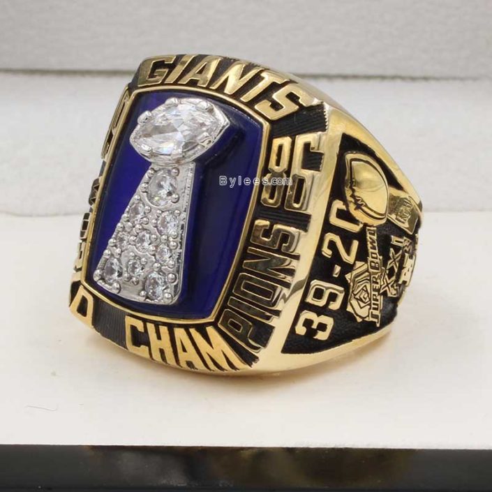 1986 Super Bowl XXI New York giants Championship Ring – Best ...