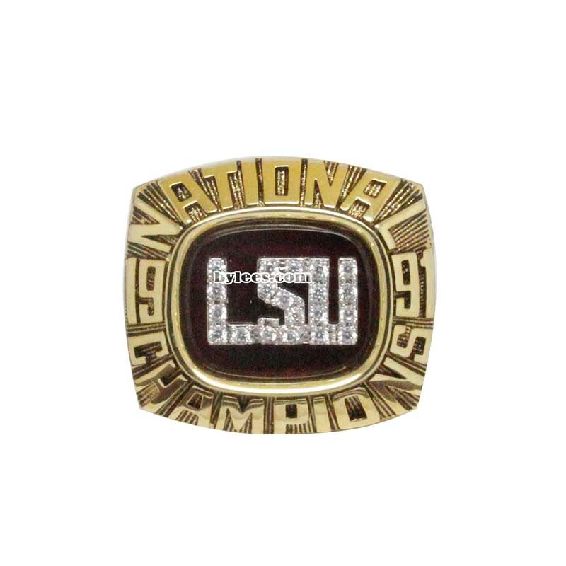 LSU Tigers 1991 Baseball National Championship Ring