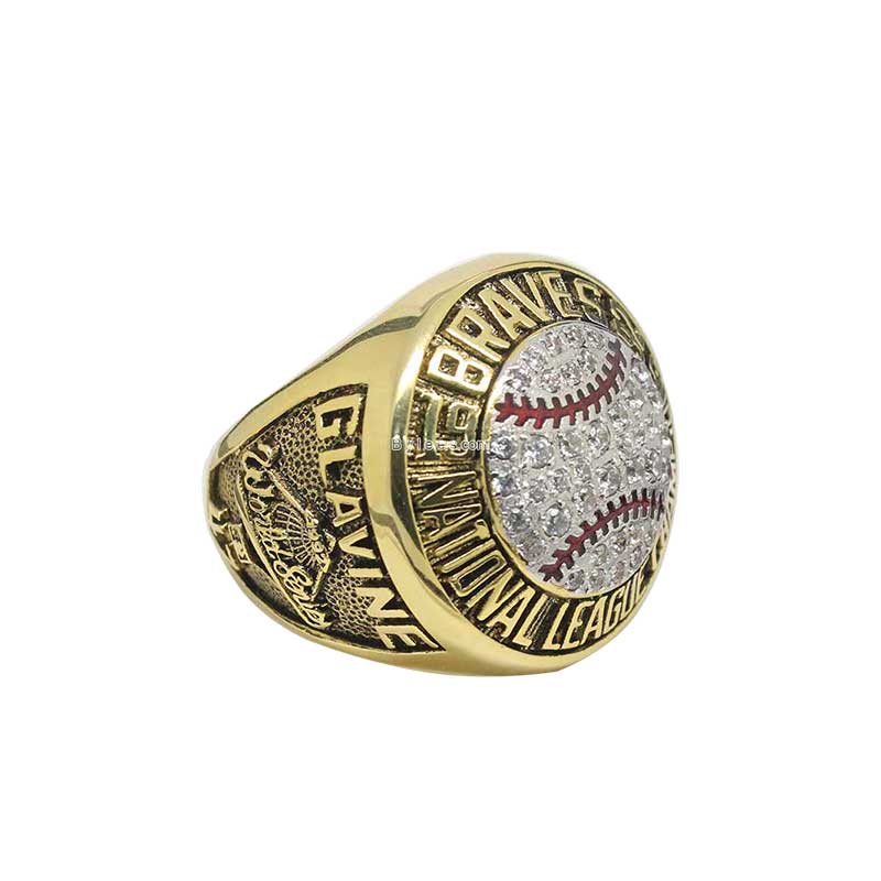 1991 Atlanta Braves National League Championship Ring. Baseball, Lot  #81159