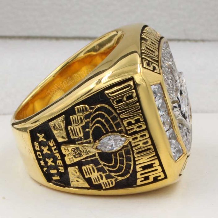 1997 Super Bowl XXXII Denver Broncos Championship Ring – Best ...