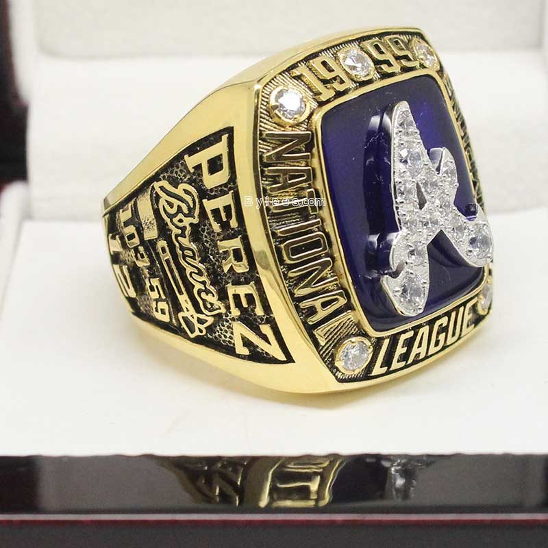 1999 Atlanta Braves NL Championship Ring