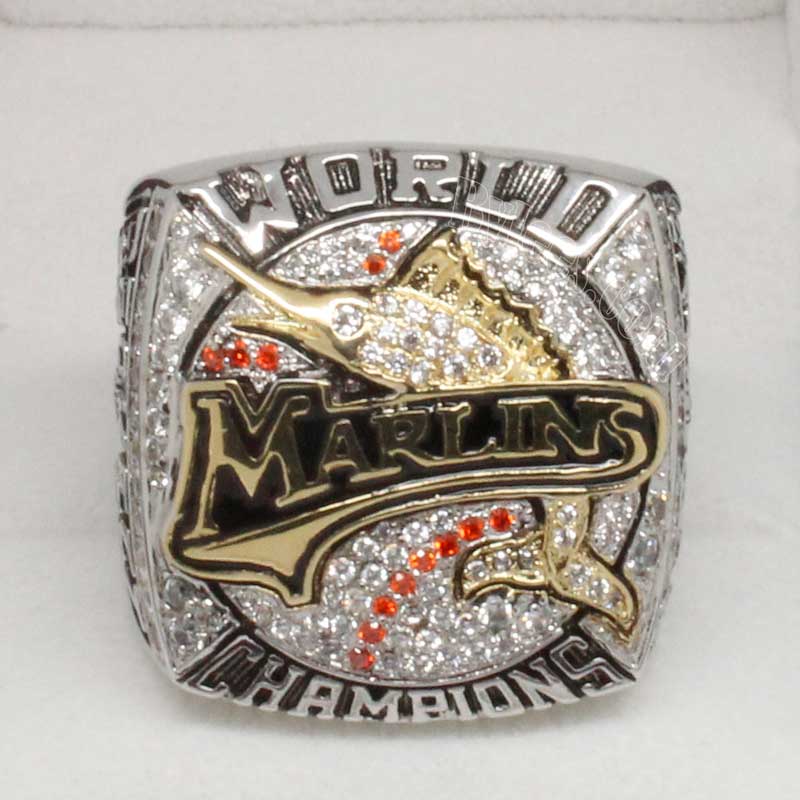 1997 Florida Marlins World Series Championship Ring from The Devon, Lot  #50162