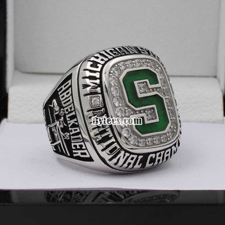 2007 Michigan State Spartans Ice Hockey National Champions Ring Best