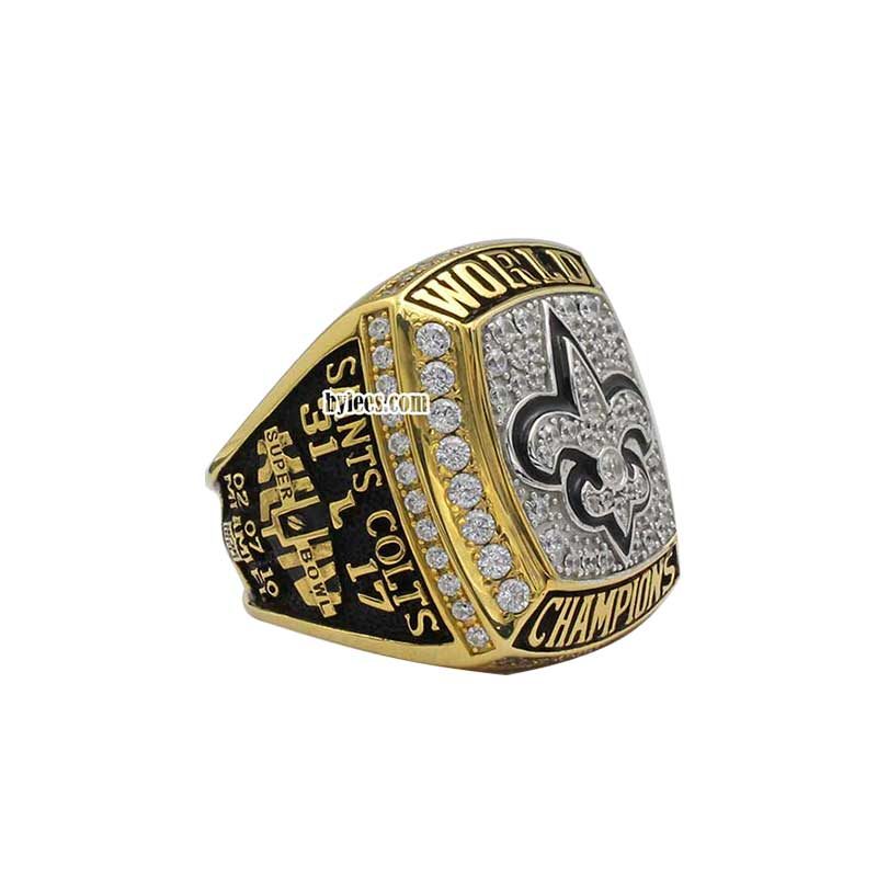 New Orleans Saints 2009 Championship Vintage Replica Ring 