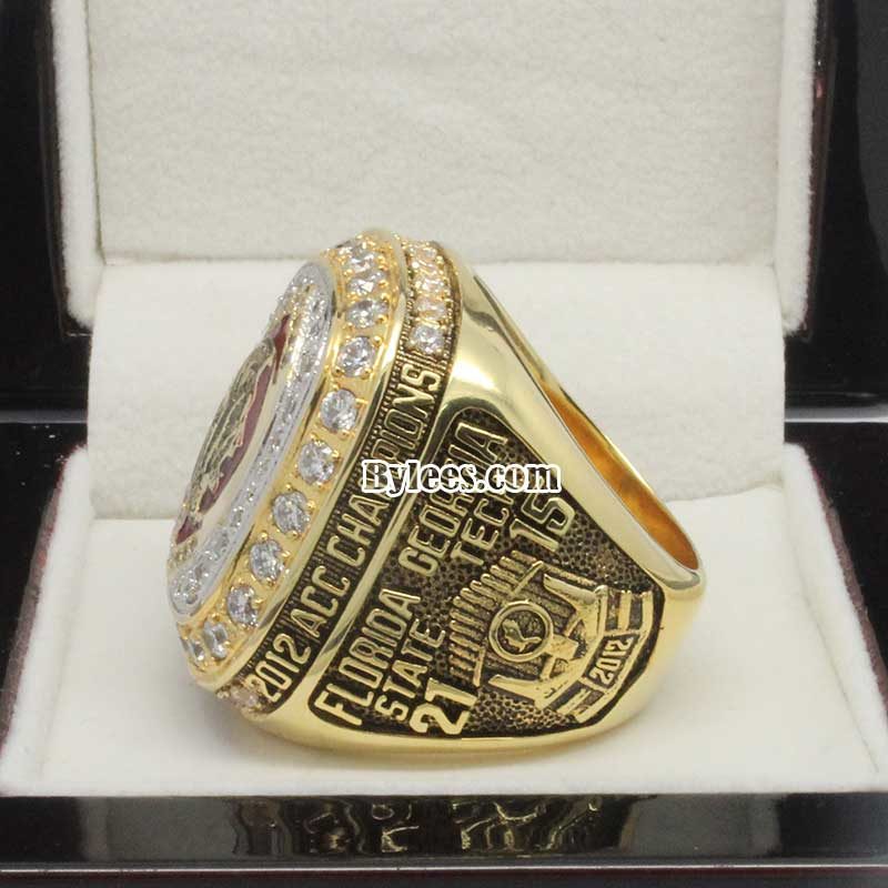 2012 Florida State Seminoles ACC Championship Ring