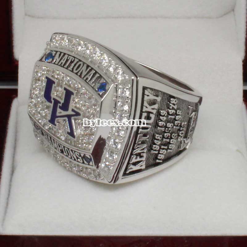 2012 Kentucky Wildcats Basketball National Championship Ring