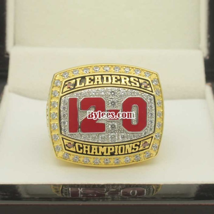 2012 Ohio State Buckeyes “12-0” Leaders Championship Ring – Best ...