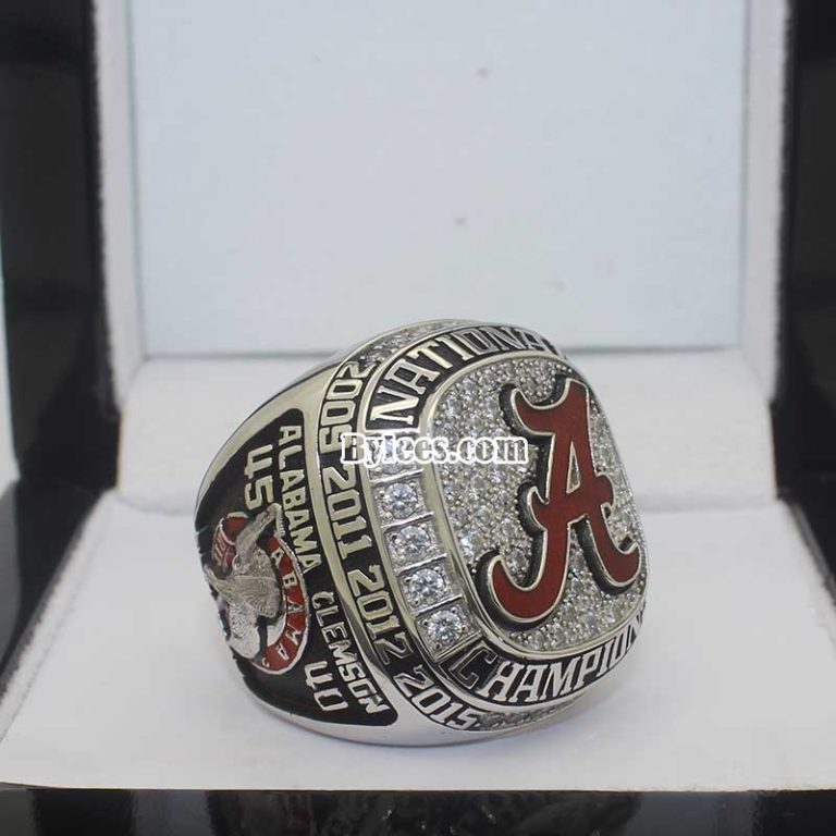 2015 Alabama Crimson Tide National Championship Ring( Fan ) Best
