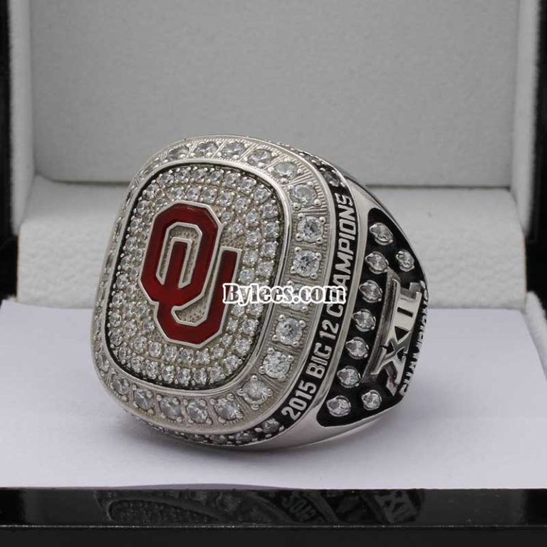 2015 Oklahoma Sooners Big 12 Championship Ring – Best Championship ...