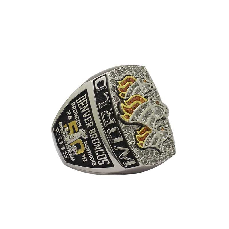 2015 Super Bowl 50 Denver Broncos Fan Championship Ring