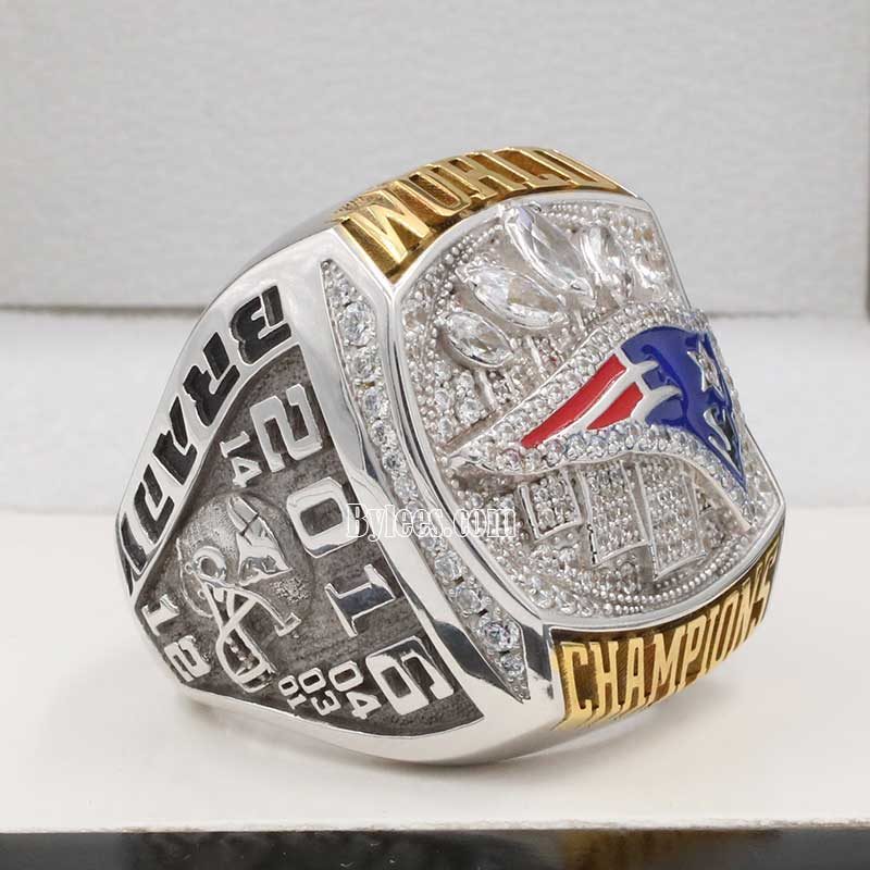 overview of new england patriot super bowl fan championship ring 2016
