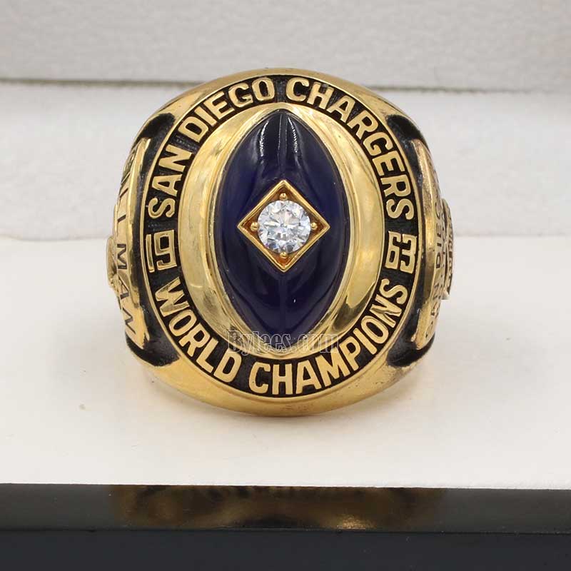 1963 San Diego Chargers AFL World Championship Ring – Best Championship  Rings