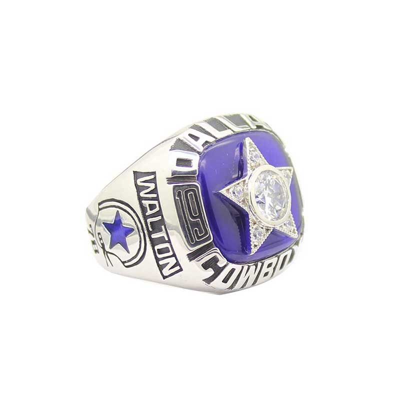 replica of Dallas Cowboys Championship Ring (1975)
