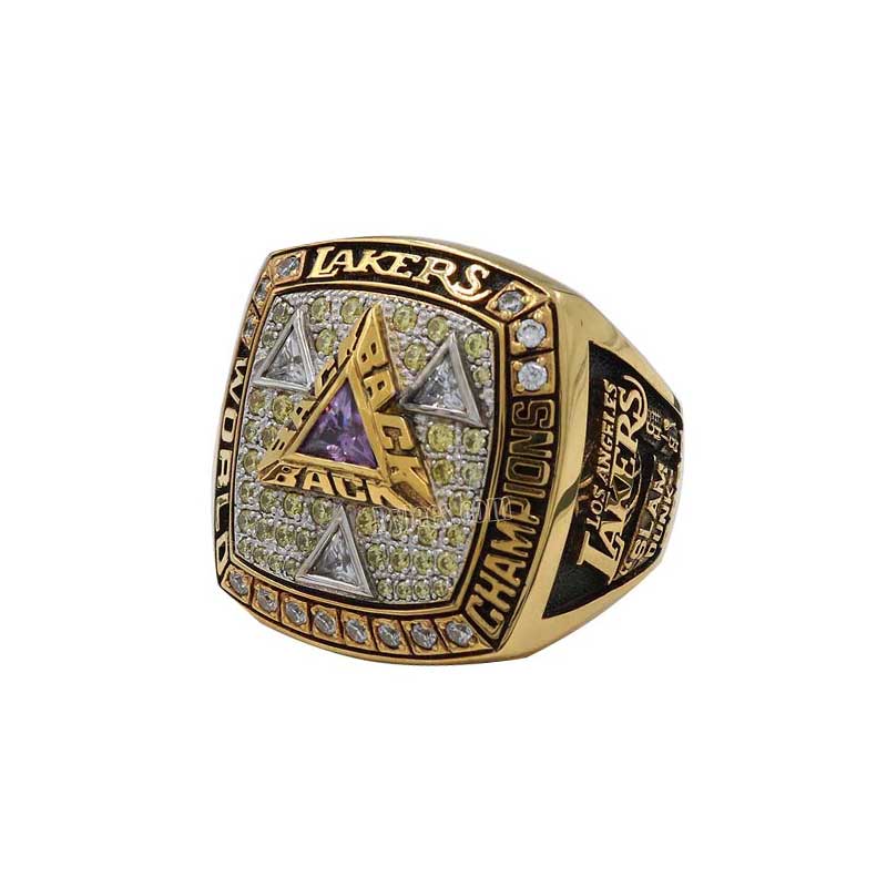 tellen Referendum Verstrooien 2002 Los Angeles Lakers NBA Championship Ring – Best Championship Rings|Championship  Rings Designer