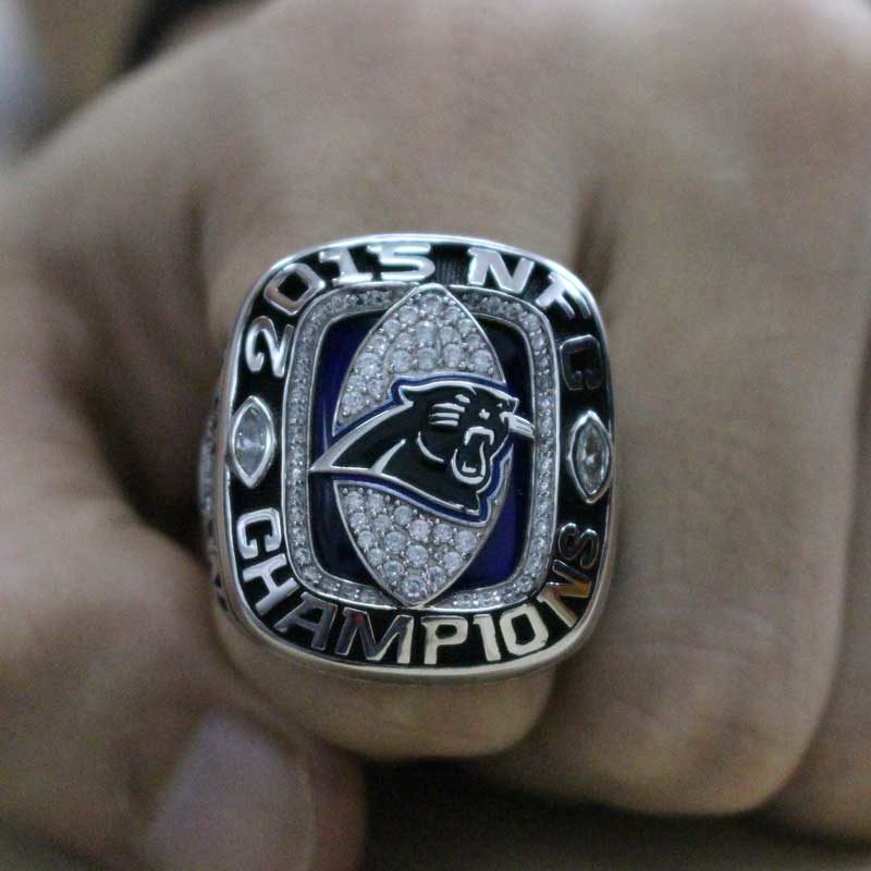 2015 Carolina Panthers National Football Championship Ring
