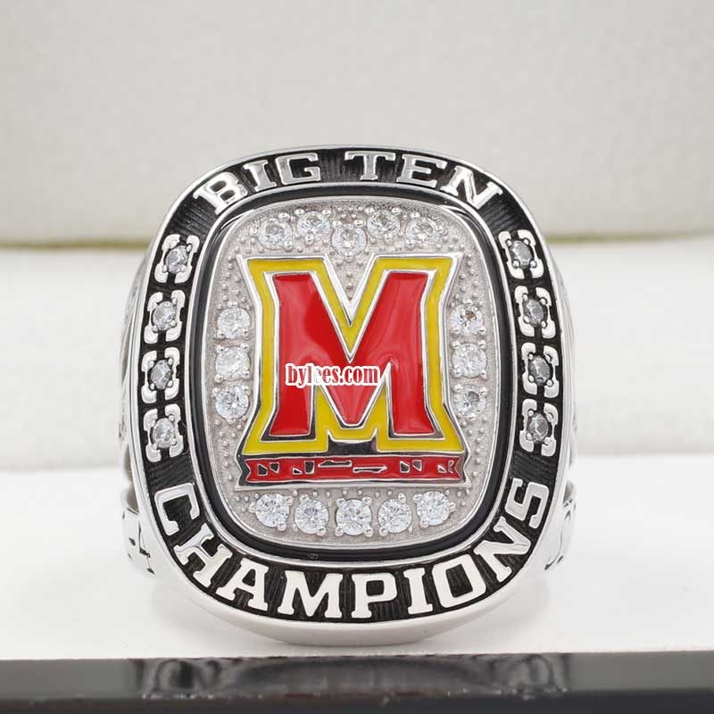 front view of Maryland Championship ring 2016
