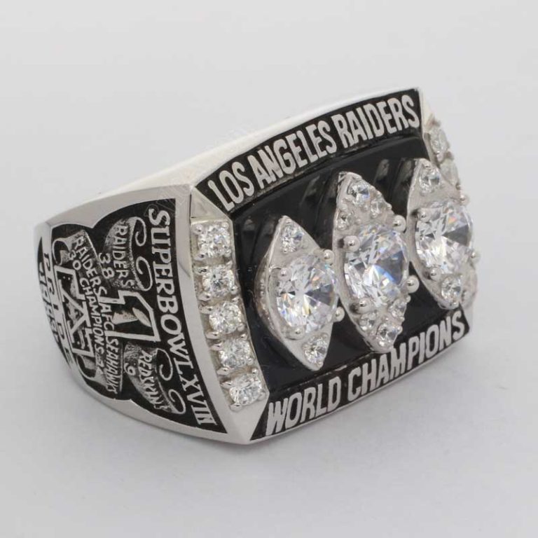 1983 Super Bowl Xviii Los Angeles Raiders Championship Ring Best Championship Rings 