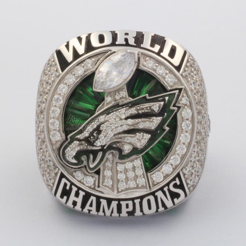 Zoga Philadelphia Eagles Ring Football Super Bowl LII World Foles and Wentz Championship Replica Ring 9-12 