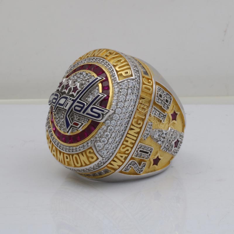 Washington Capitals 2018 Alexander Ovechkin NHL Stanley Cup Championship Ring - No - 12