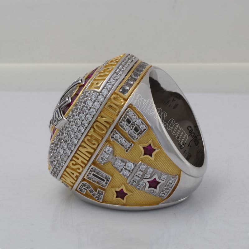 RongJ store 2018 Capitals Stanley Cup Replica Hockey Champion Ring 