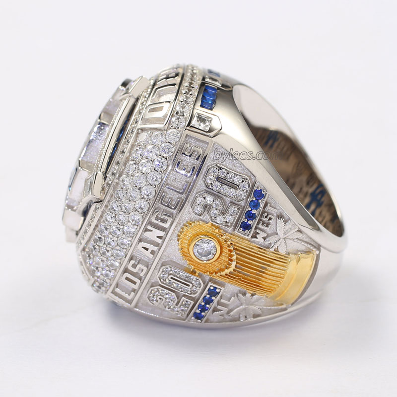 La Dodgers Ring Gold Titanium Steel Ring #ladodgers #mlb 9